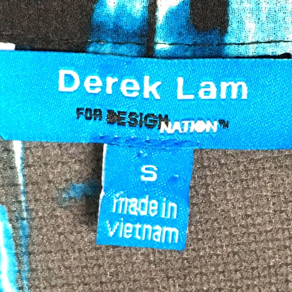 Derek Lam Abstract Floral Print Blouse - Picture 4 of 5